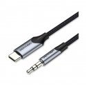 Vention BGKHF garso kabelis 1 m 3.5mm C tipo USB Pilka Vention BGKHF garso kabelis 1 m 3.5mm C tipo USB Pilka