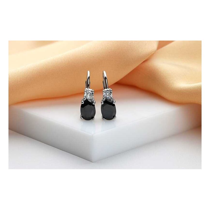 Brilio Silver Brilio Silver Elegant silver earrings with zircons EA749WBC – 2