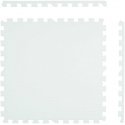 Humbi foam floor mat 120x120 Large foam puzzle waterproof safe 4 pcs graphite, white Humbi foam floor mat 120x120 Large foam puzzle waterproof safe 4 pcs graphite, white
