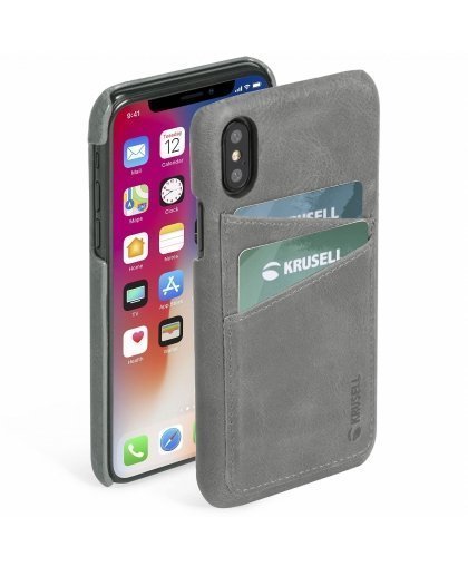 Krusell Sunne Cover Apple iPhone XS Max vintage grey – 2