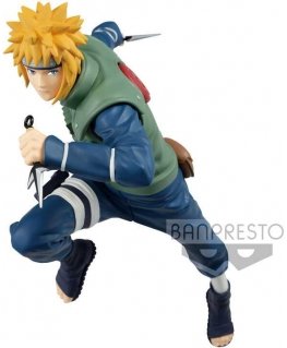 Banpresto Naruto Shippuden Vibration Stars Namikaze Minato figuuri 18cm