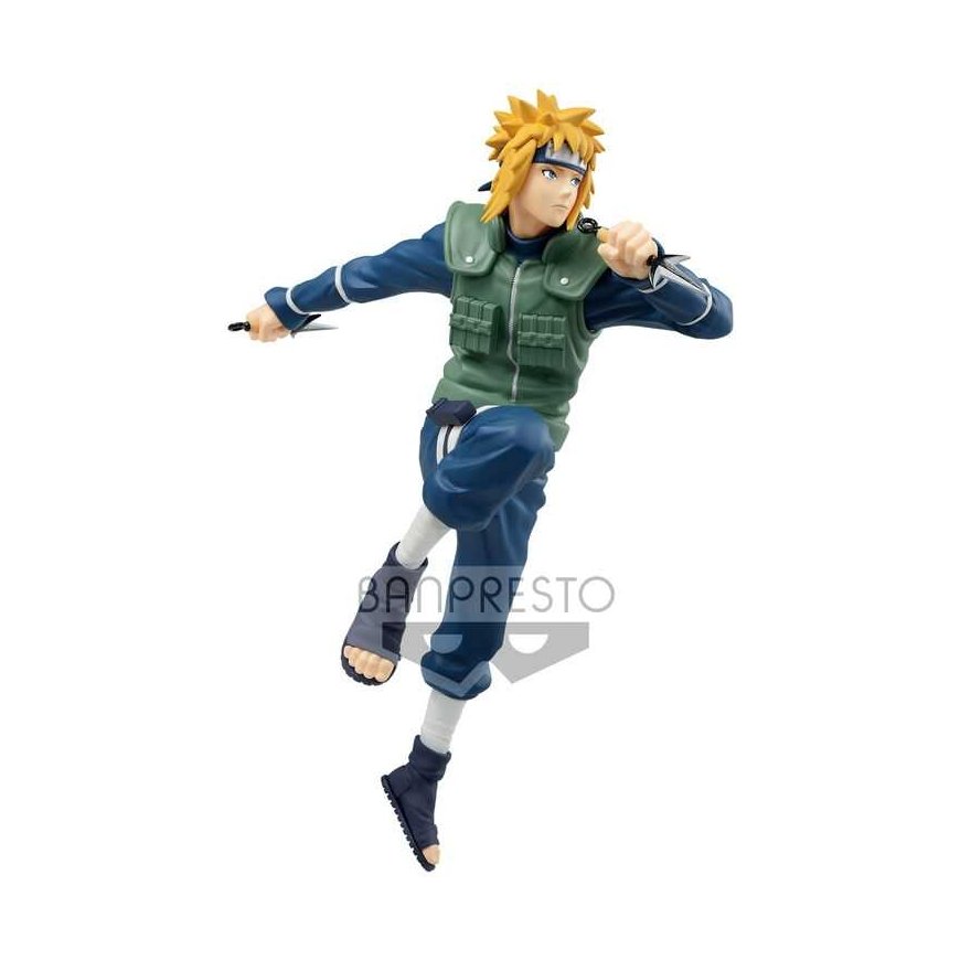 Banpresto Naruto Shippuden Vibration Stars Namikaze Minato figuuri 18cm – 2