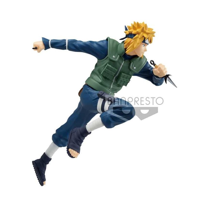 Banpresto Naruto Shippuden Vibration Stars Namikaze Minato figuuri 18cm – 3