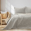 Bedspread LAILA beige simple style glamour material type - textile velvet, polyester 170x270 AmeliaHome Bedspread LAILA beige simple style glamour material type - textile velvet, polyester 170x270 AmeliaHome