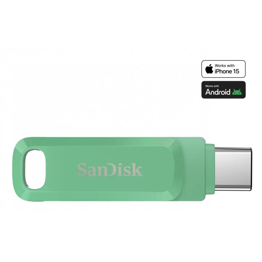 SanDisk Ultra Dual Drive Go USB-muisti 1 TB USB Type-C 3.2 Gen 1 (3.1 Gen 1) Vihreä