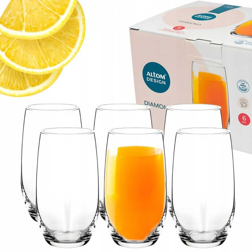 DIAMOND KPL. 6 SZKLANEK WYSOKICH 360ML – 3