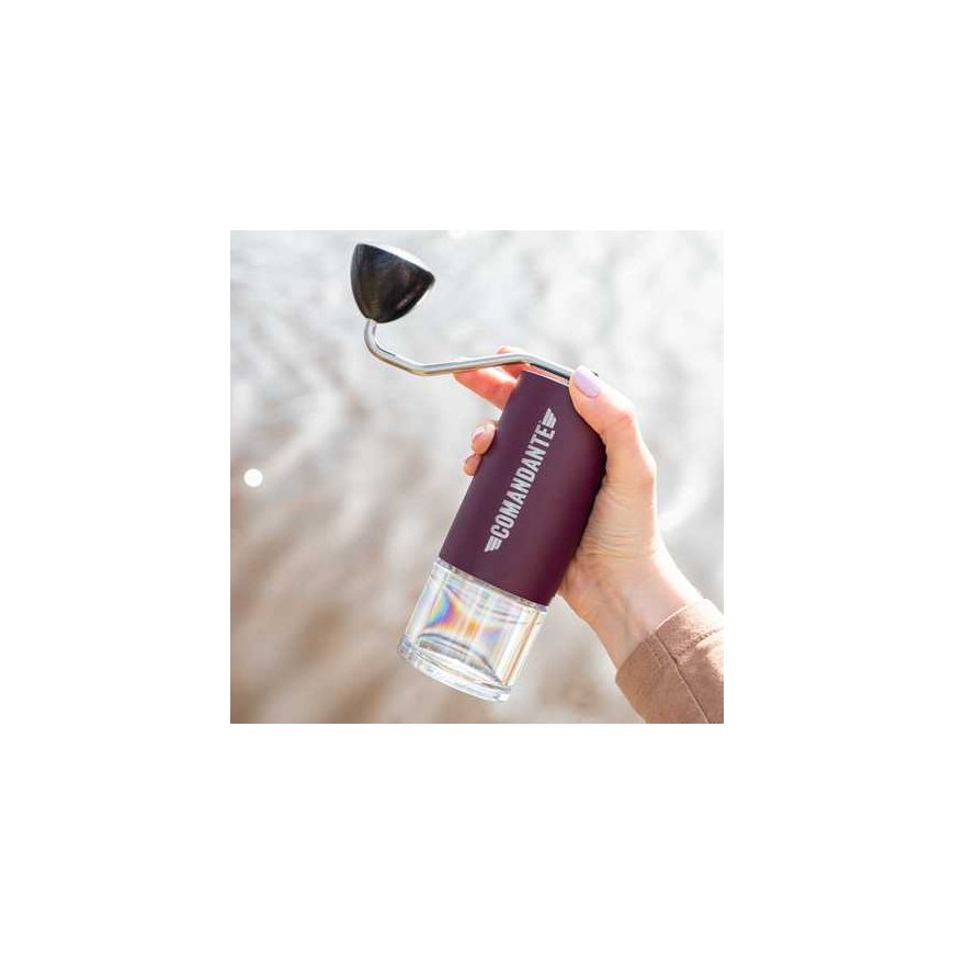 Comandante Coffee Grinder - C40 MK4 Nitro Blade - Deep Purple – 3