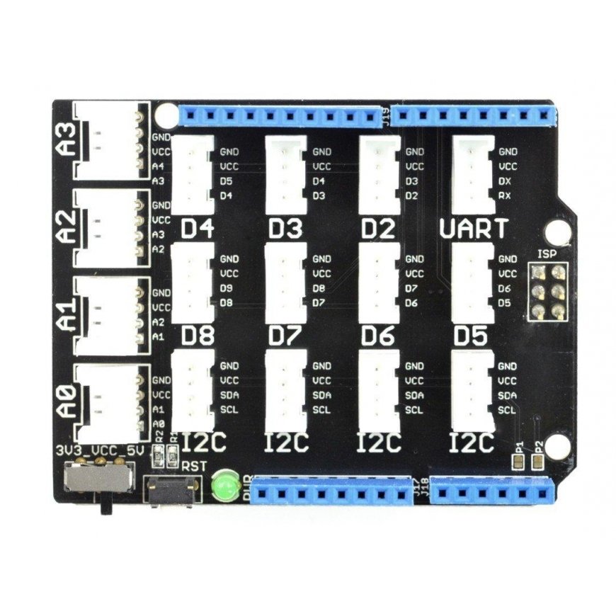 Seeed Studio Grove, Base Shield v2, Arduino priedėlis – 3