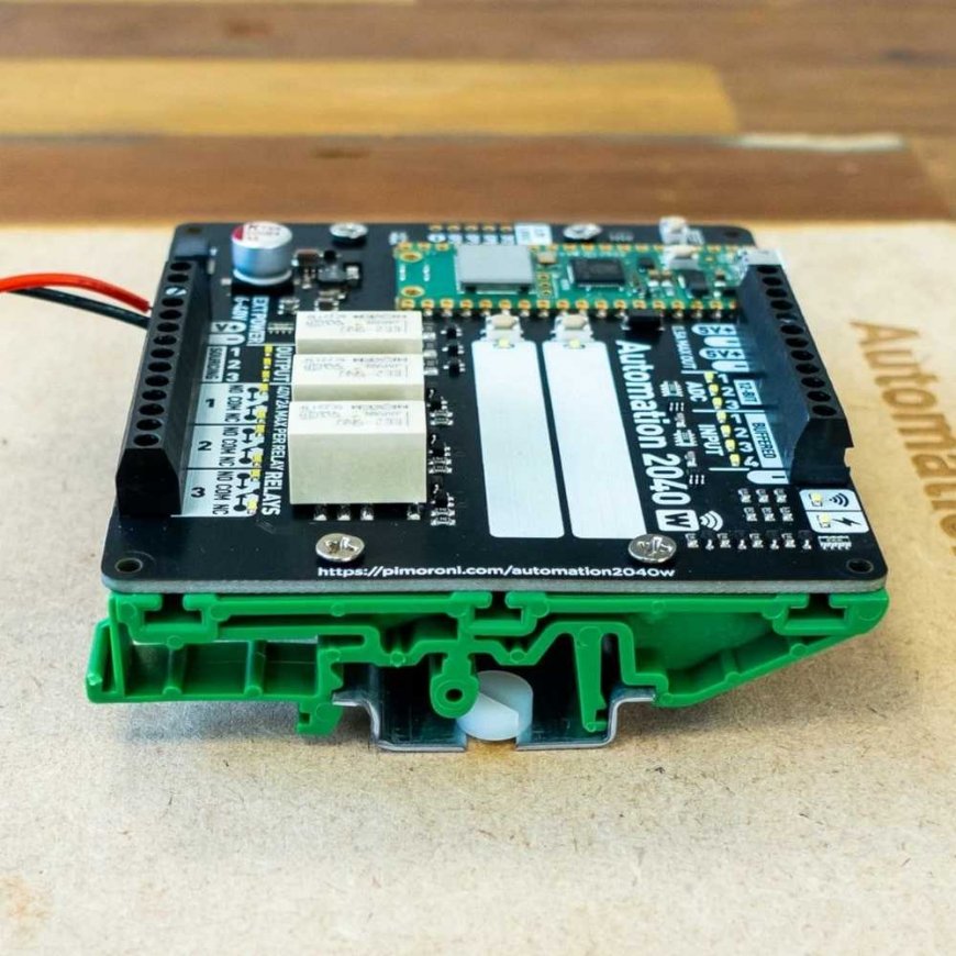 DIN rail brackets - Automation 2040W - Pimoroni DRG-02 – 4