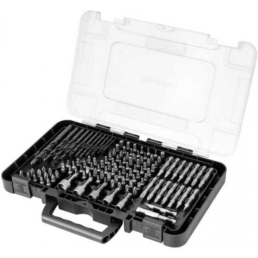 Graphite Drill and bit set, 120 pcs.
