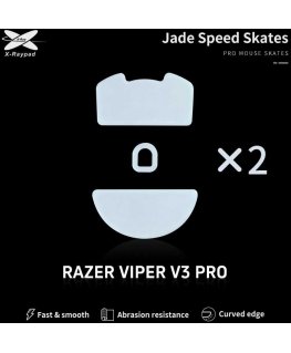 X-Raypad Jade Skates Razer Deathadder V3 Pro White 2 pcs. (White) Replacement Mouse Feet