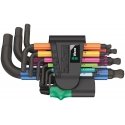 Wera 05133164001 hex key L-shaped hex key set Metric 9 pc(s) Wera 05133164001 hex key L-shaped hex key set Metric 9 pc(s)
