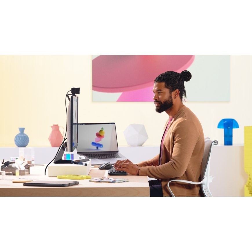 Logitech 920-010837 klaviatuur Kontor Bluetooth QWERTY US rahvusvaheline Grafiit, Hall – 5