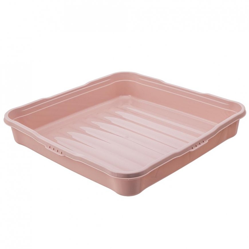 Lumarko Pink CAKE CONTAINER PARTY-BUTLER 34.5x34.5x10.5CM NORDIC Pink (10664) – 2