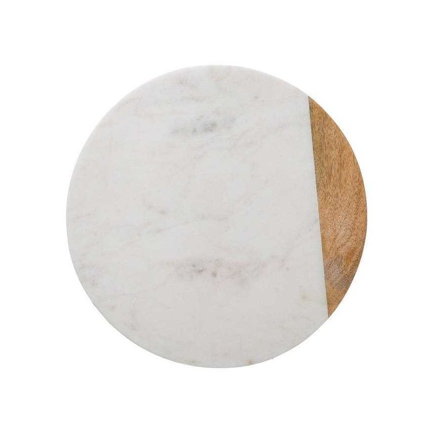 Secret De Gourmet GEOM HYGGE rotating tray, Ø 30 cm, marble, white – 2