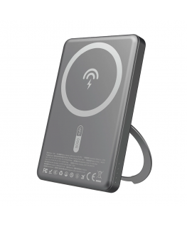 Dudao K28S 20W PD 5000mAh varavirtalähde MagSafe-telineellä - harmaa