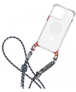 Skinarma Dyno universal lanyard case for phone blue