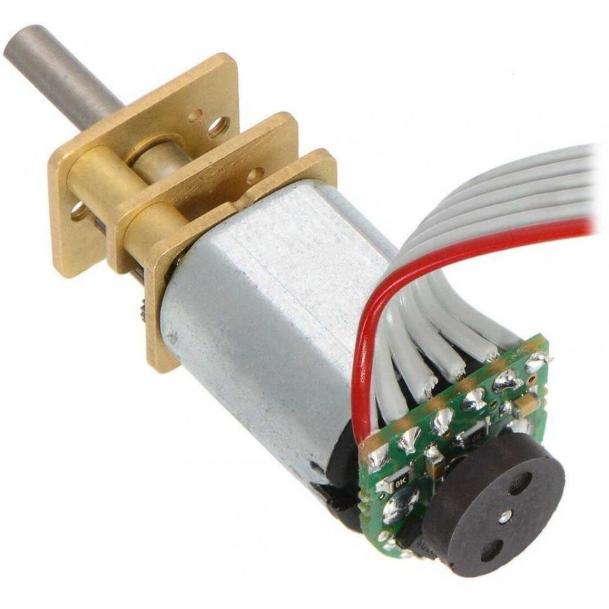 HPCB motor with 10:1 gear, double-sided shaft, Pololu 3071 – 2