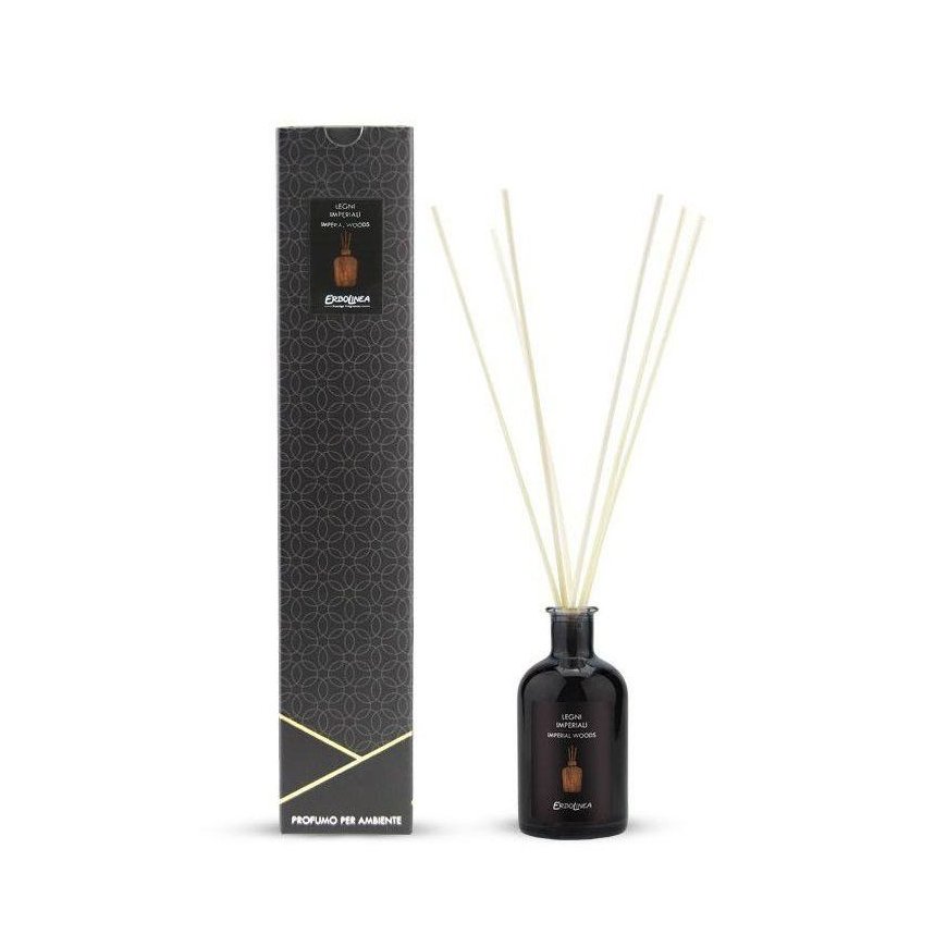 Home fragrance with sticks Erbolinea Prestige Legni Imperial ERBAMBLEGNILITR, 1000 ml