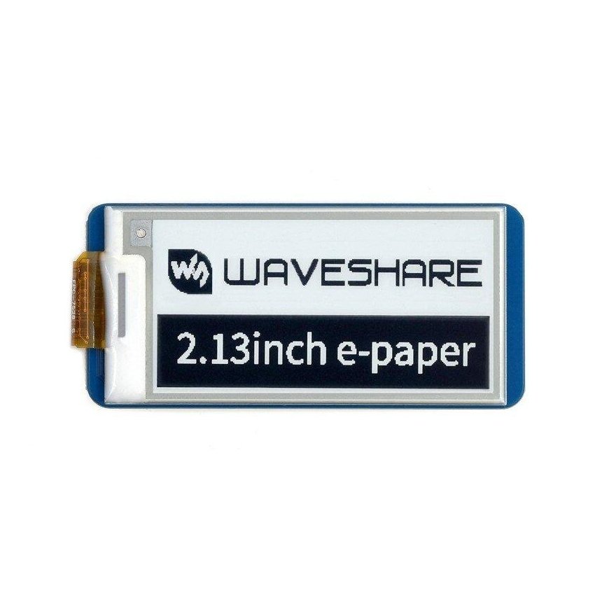 Waveshare E-paper E-Ink display, 2.13"