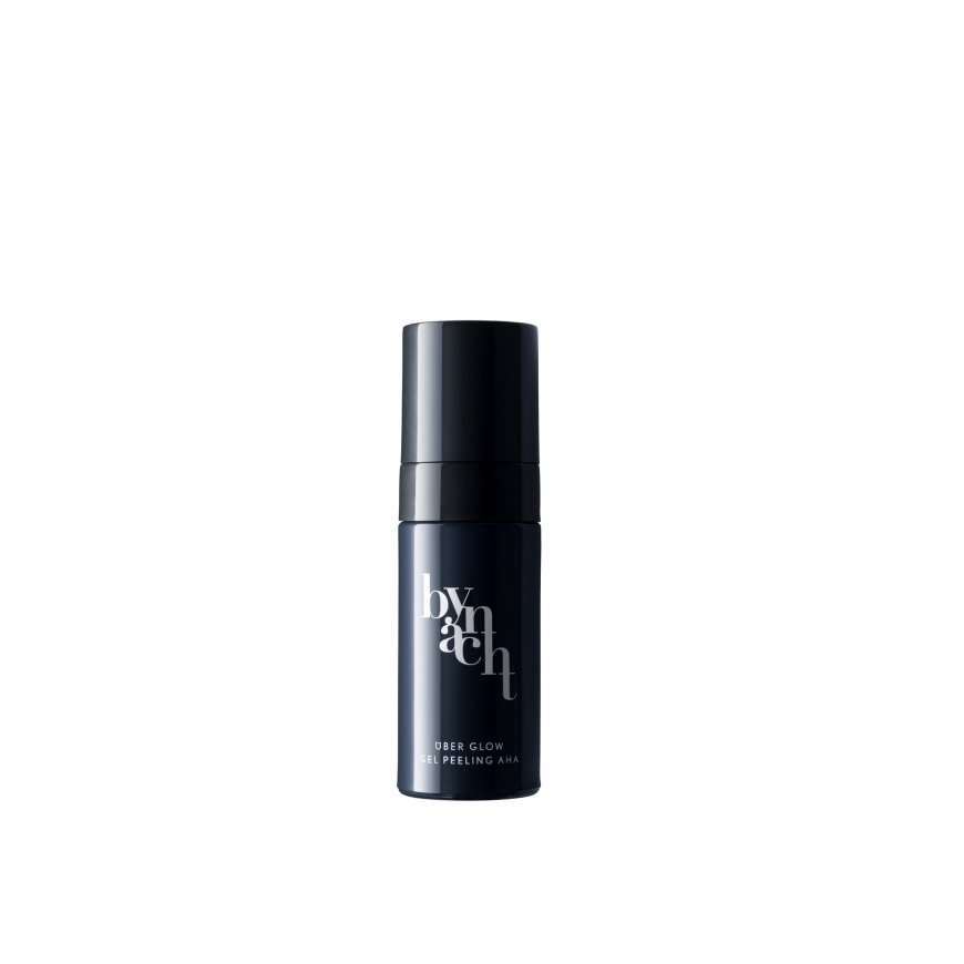 Bynacht, Uber Glow, AHA, Kuorinta, Yö, Geeli, Kasvoille, 15 ml