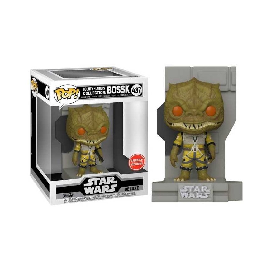 Figure Funko Pop Funko POP Deluxe: Star Wars Bounty Hunter - Bossk (Exclusive) – 2