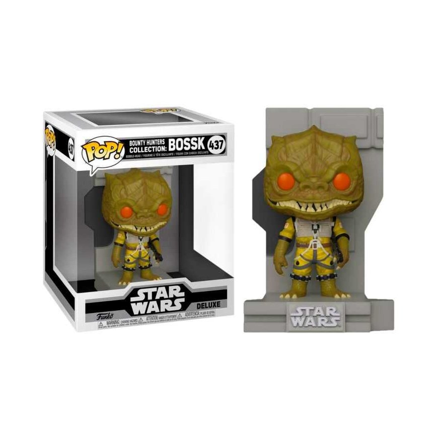 Figure Funko Pop Funko POP Deluxe: Star Wars Bounty Hunter - Bossk (Exclusive) – 3