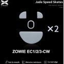 X-Raypad Jade Skates BenQ Zowie EC1-CW & EC2-CW & EC3-CW Valkoinen 2 kpl. (Valkoiset) Vaihtohiiren jalat X-Raypad Jade Skates BenQ Zowie EC1-CW & EC2-CW & EC3-CW Valkoinen 2 kpl. (Valkoiset) Vaihtohiiren jalat