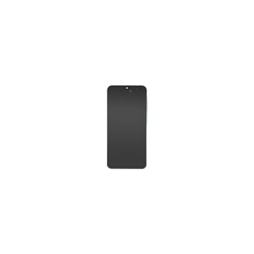 Dėklas LCD display + Touch Unit + Front Cover Samsung A266B Galaxy A26 5G Žalias (Service Pack)