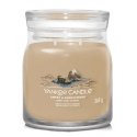 Yankee Candle Amber & Sandalwood vaško žvakė Cilindras Gintaras, Kardamonas, Medienos Ruda 1 vnt Yankee Candle Amber & Sandalwood vaško žvakė Cilindras Gintaras, Kardamonas, Medienos Ruda 1 vnt