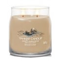 Yankee Candle Amber & Sandalwood vaško žvakė Cilindras Gintaras, Kardamonas, Medienos Ruda 1 vnt Yankee Candle Amber & Sandalwood vaško žvakė Cilindras Gintaras, Kardamonas, Medienos Ruda 1 vnt