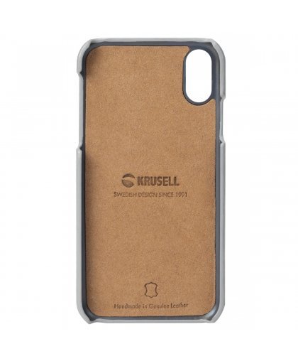 Krusell Sunne Cover Apple iPhone XS vintage grey – 4