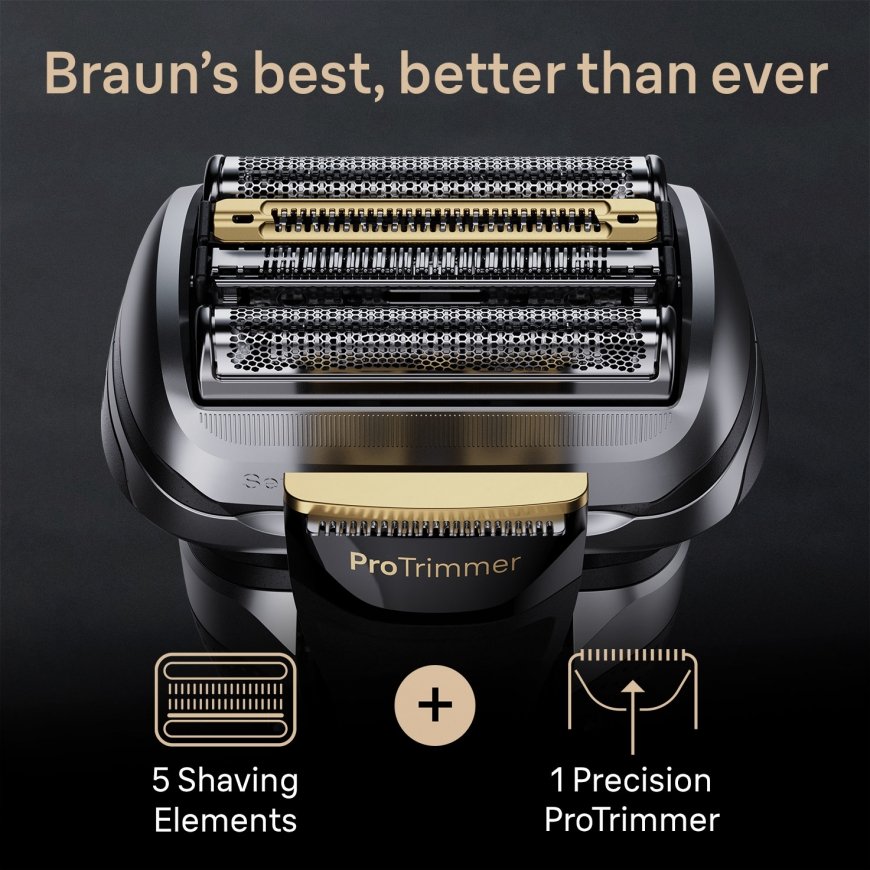 Braun Series 9 Pro+ 9560cc Trimmeri musta – 4