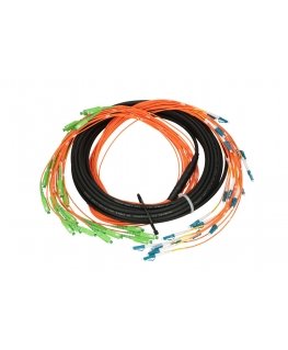 Extralink SC/APC-LC/PC | multipatchcord | SM 24F 30M, cascade, 90cm