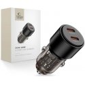 CC03 2-port PD100W car charger - black CC03 2-port PD100W car charger - black