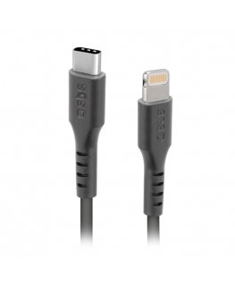 SBS TECABLELIGTC1K кабель с разъемами Lightning 1 m Черный