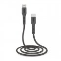 SBS TECABLELIGTC1K „Lightning“ kabelis 1 m Juoda