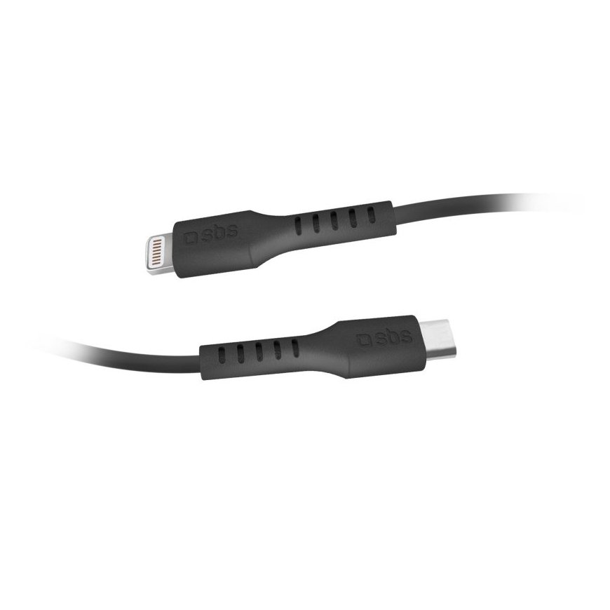 SBS TECABLELIGTC1K Lightning-kaapeli 1 m musta – 3