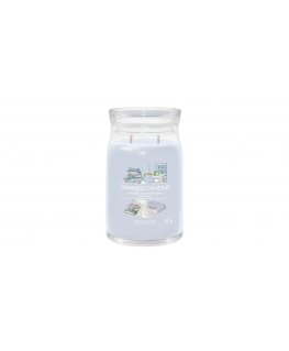 Yankee Candle A Calm & Quiet Place vaško žvakė Cilindras Gėlių Pilka 1 vnt
