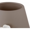AmeliaHome Flower pot AH LUSITANO CACAO 13X12 AmeliaHome Flower pot AH LUSITANO CACAO 13X12