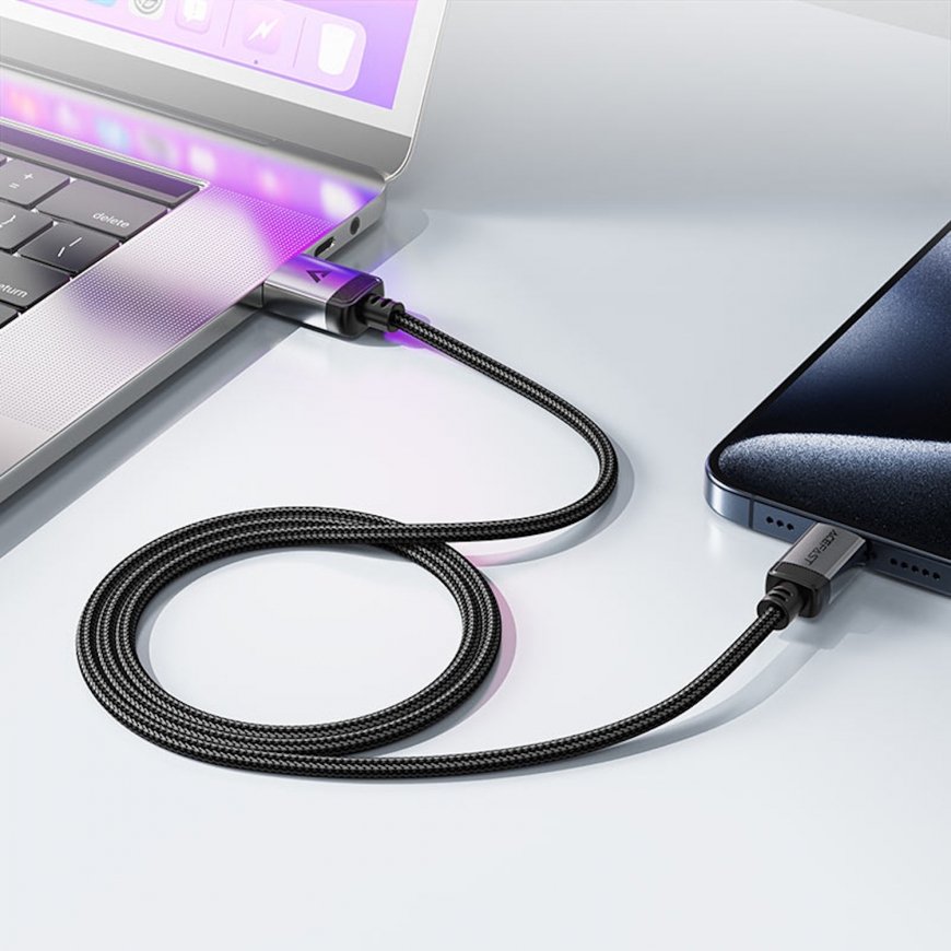 Acefast C20-04 USB-A į USB-C kabelis 3A 1.2m Greitam įkrovimui i – 4