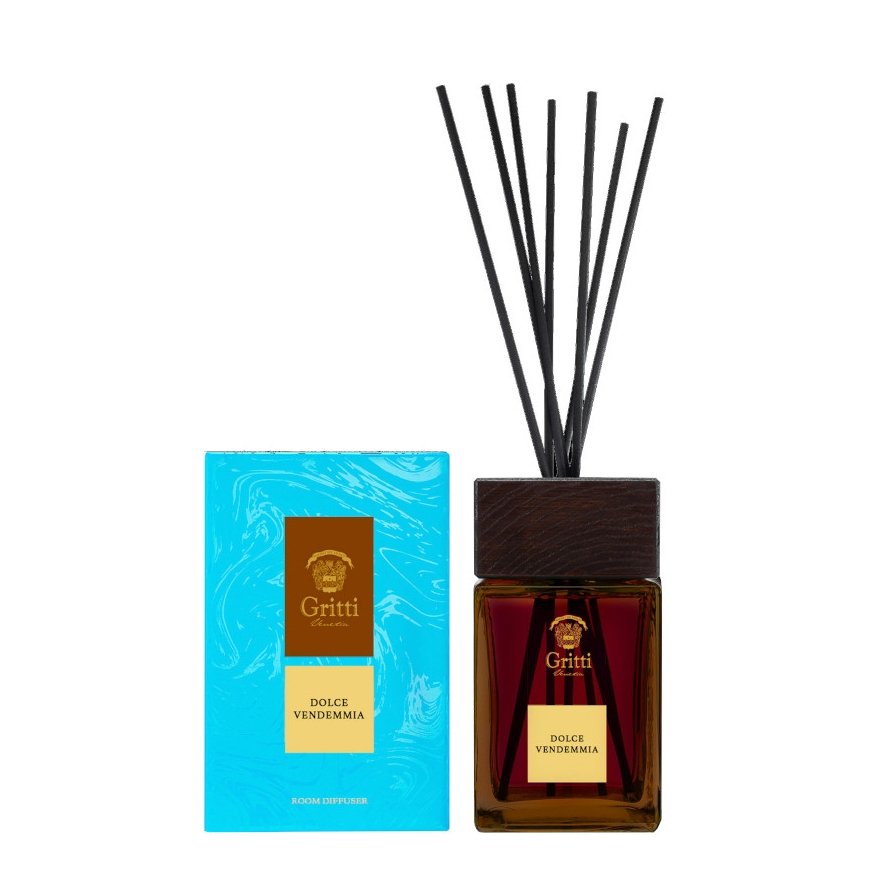 Gritti Venetia Dolce Vendemmia aroma diffuser Fragrance bottle Brown