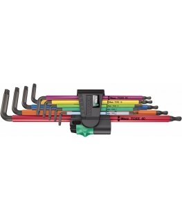 Wera 967/9 TX XL L-shaped hex key set Metric 9 pc(s)