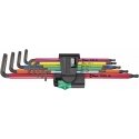 Wera 967/9 TX XL L formos šešiakampių raktų komplektas Metrinė 9 vnt Wera 967/9 TX XL L formos šešiakampių raktų komplektas Metrinė 9 vnt