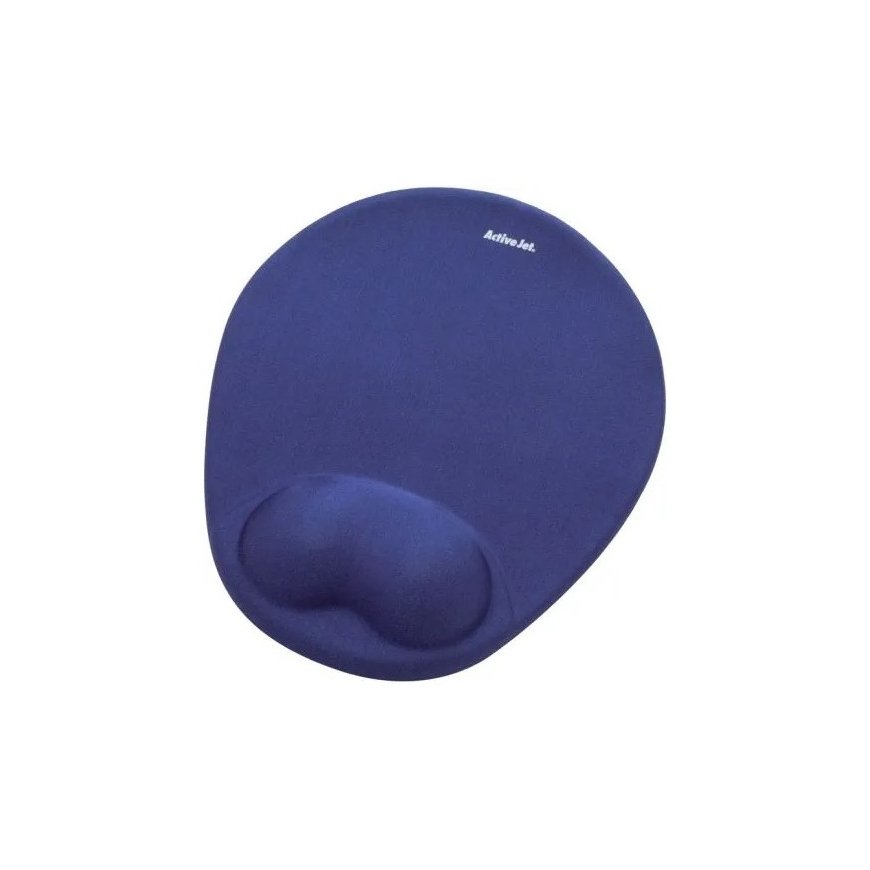 Activejet ACJ GEL MOUSE PAD BLUE peles paliknis Zils
