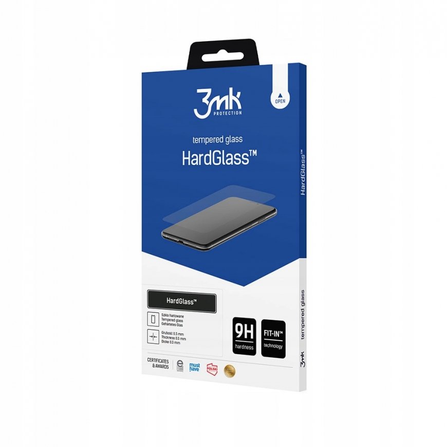 Tempered glass 3mk HardGlass⢠for Xiaomi Redmi Note 13 Pro 5G