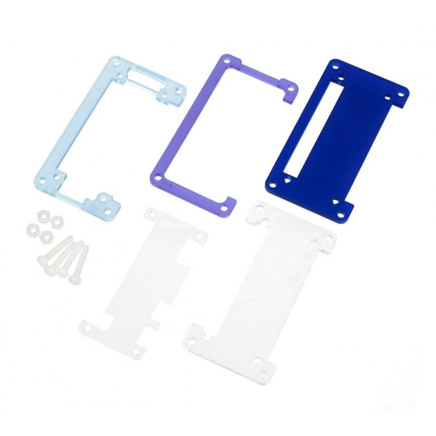 Pibow Zero 2 W - Raspberry Pi Zero 2 W case - purple - PiMoroni PIM595 – 5