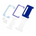 Pibow Zero 2 W - Raspberry Pi Zero 2 W case - purple - PiMoroni PIM595 Pibow Zero 2 W - Raspberry Pi Zero 2 W case - purple - PiMoroni PIM595