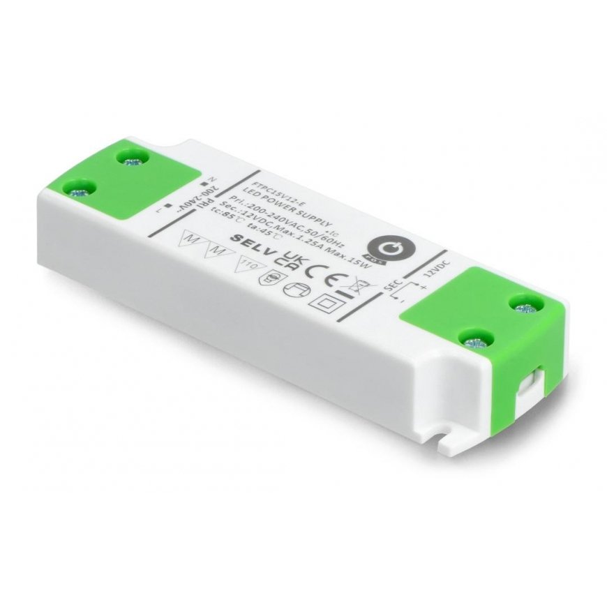 Oem Power supply for LED strips FTPC15V12-E - 12V 1.25A 15W - constant voltage – 4