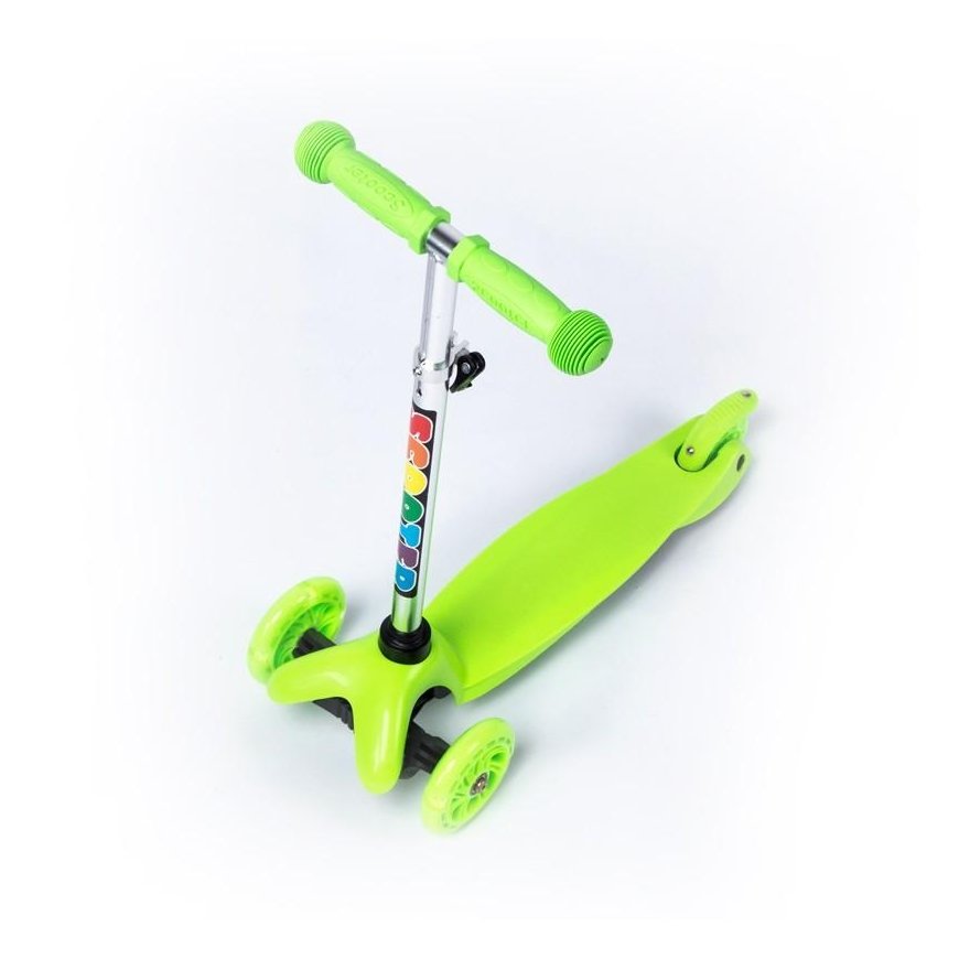 Cosmolino three-wheel balance scooter, green – 2
